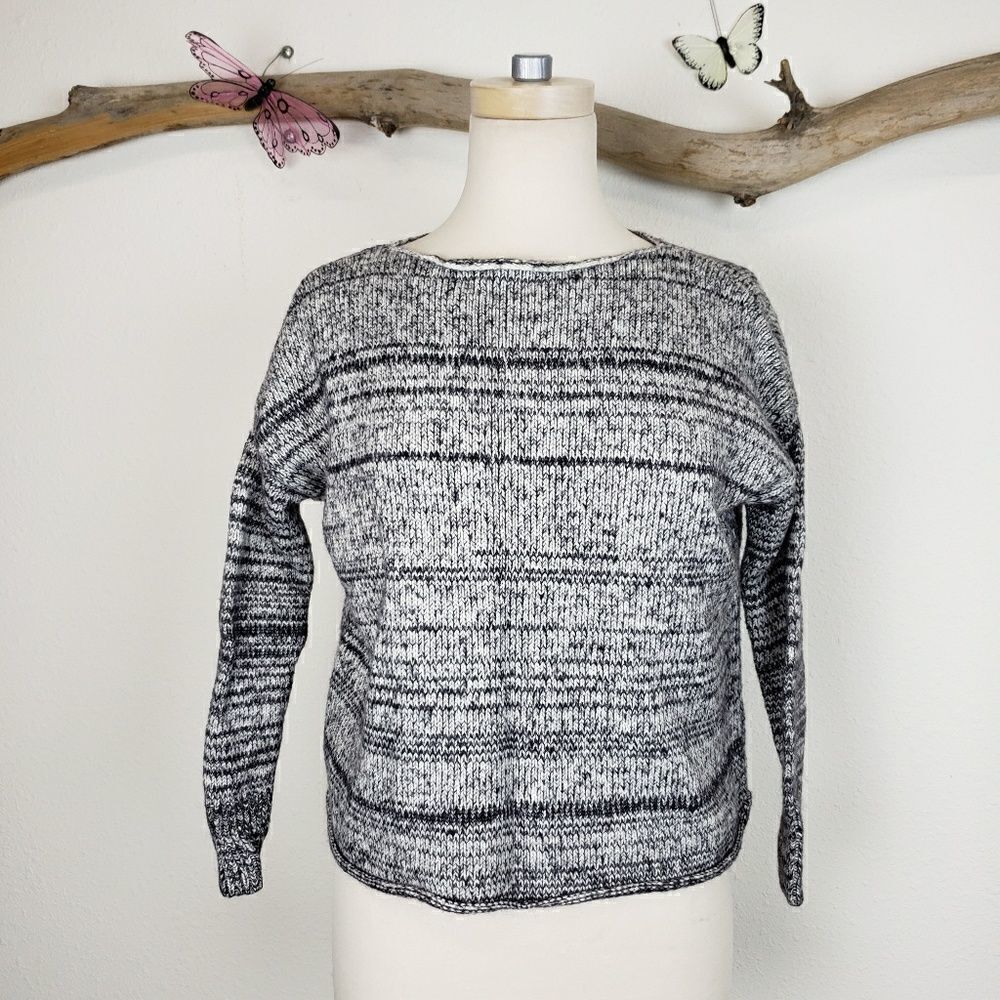 Madewell threadmix boatneck sweater xxs